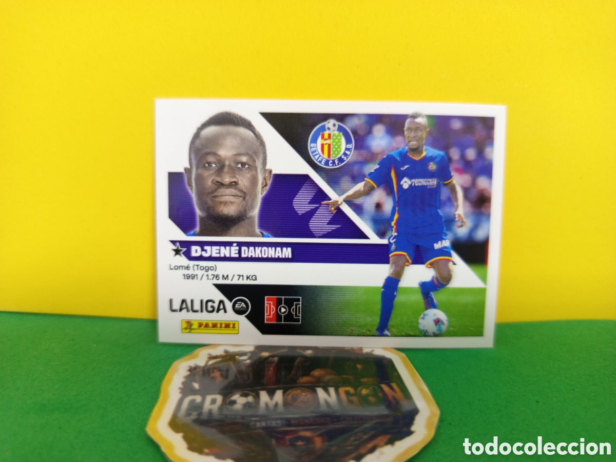 Cromos de f&uacute;tbol: ❇️ CROMO ⚽ DJEN&Eacute; GETAFE LIGA 26 27 2026 2027 EDICIONES ESTE PANINI SIN PEGAR❇️