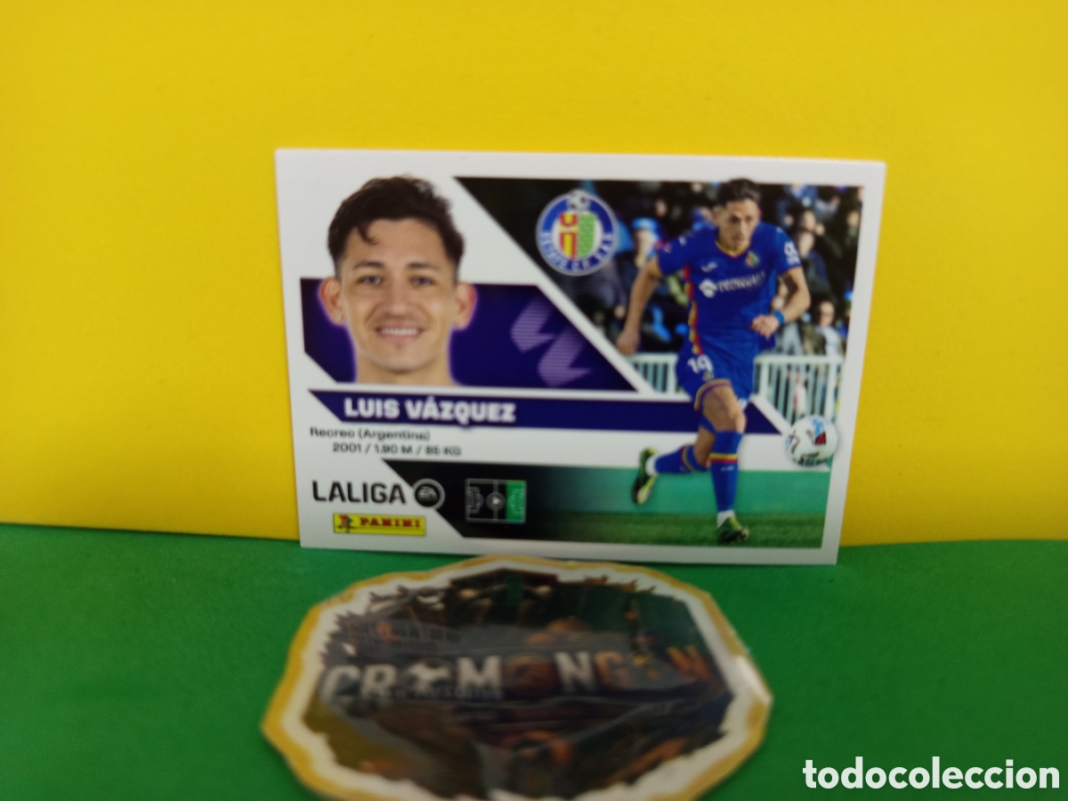 Cromos de f&uacute;tbol: ❇️ CROMO ⚽ LUIS V&Aacute;ZQUEZ GETAFE LIGA 26 27 2026 2027 EDICIONES ESTE PANINI SIN PEGAR❇️