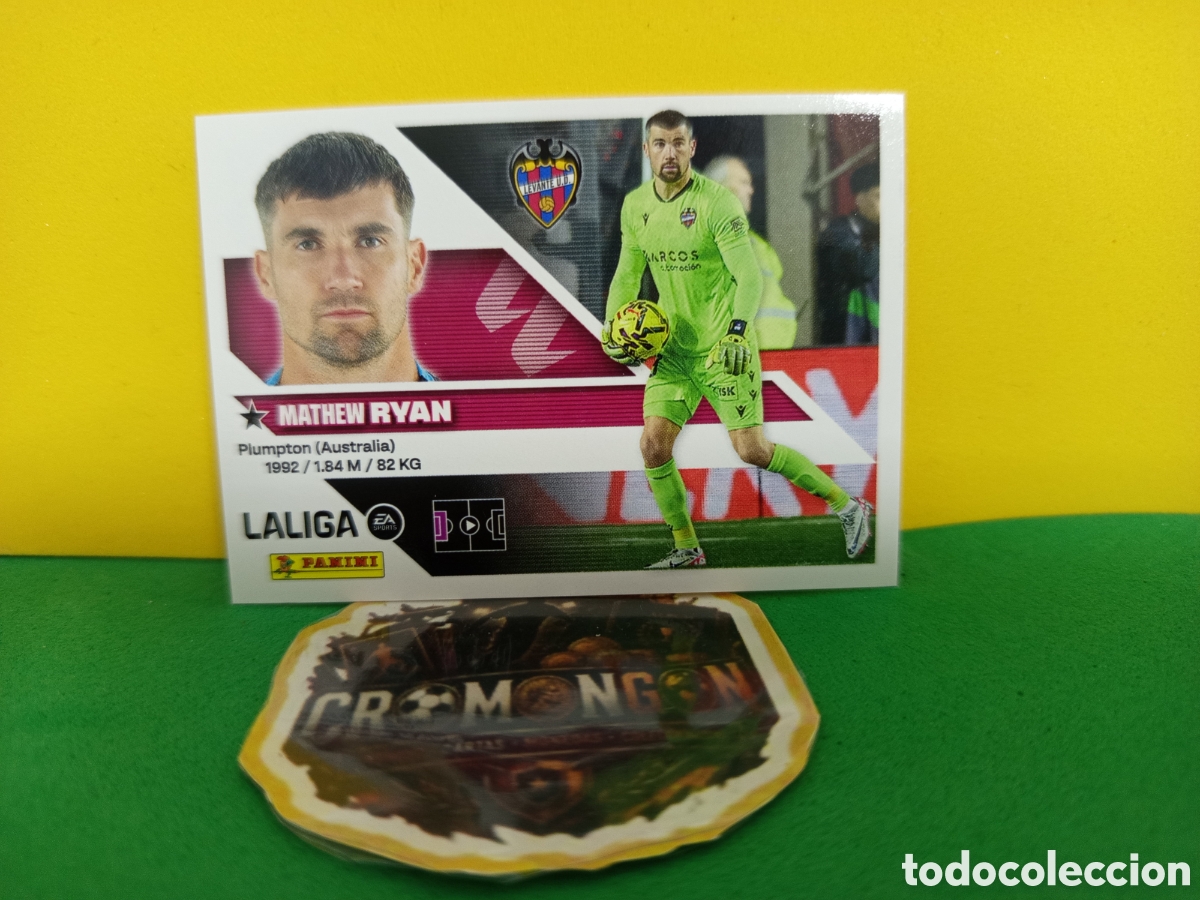 Cromos de f&uacute;tbol: ❇️ CROMO ⚽ RYAN LEVANTE LIGA 26 27 2026 2027 EDICIONES ESTE PANINI SIN PEGAR❇️