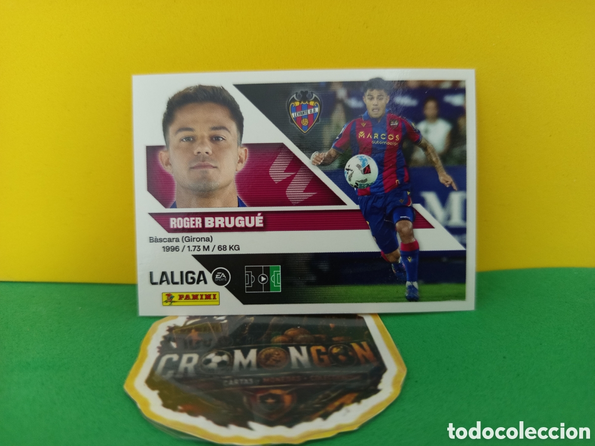 Cromos de f&uacute;tbol: ❇️ CROMO ⚽ BRUGU&Eacute; LEVANTE LIGA 26 27 2026 2027 EDICIONES ESTE PANINI SIN PEGAR❇️
