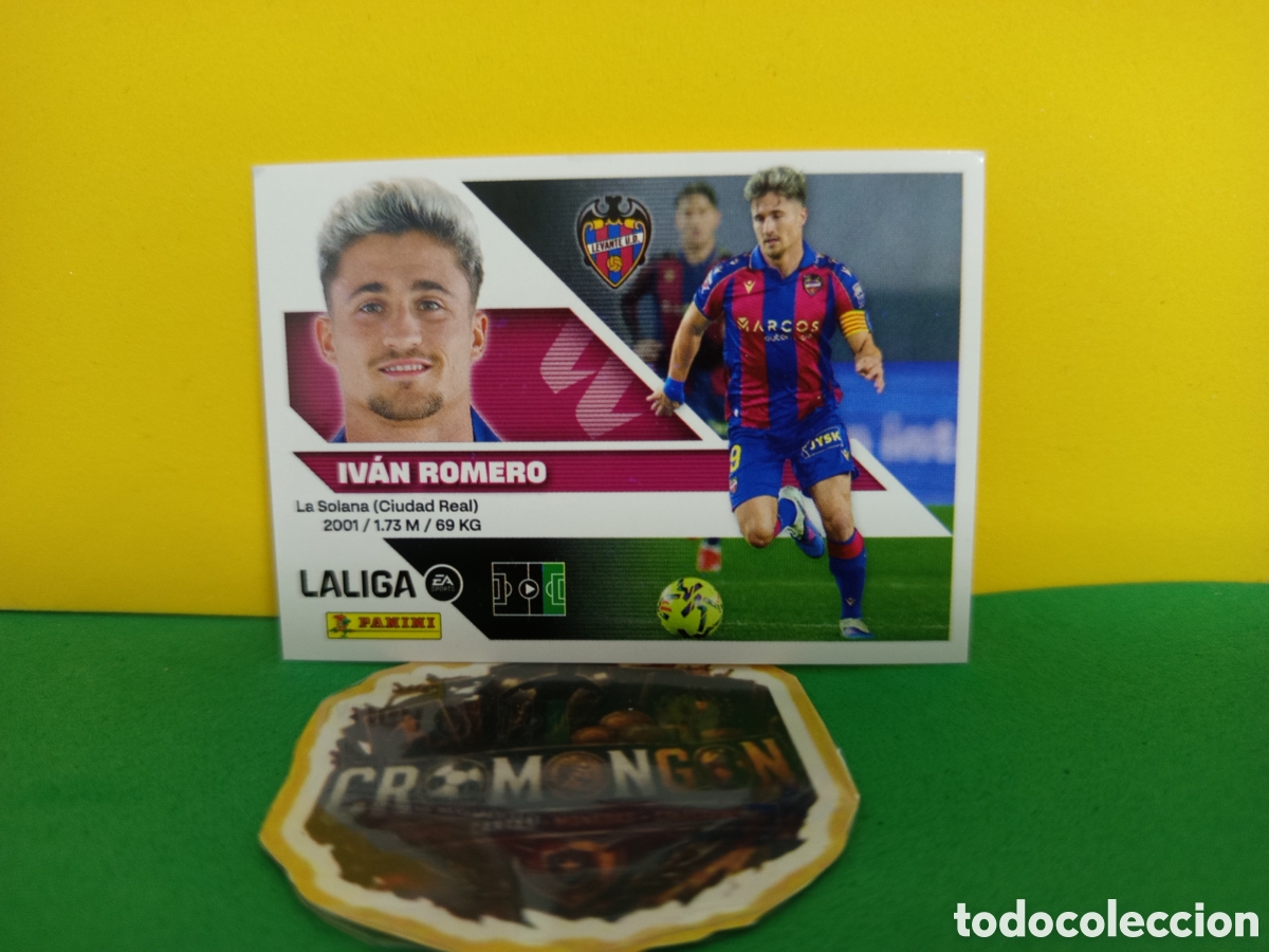 Cromos de f&uacute;tbol: ❇️ CROMO ⚽ IV&Aacute;N ROMERO LEVANTE LIGA 26 27 2026 2027 EDICIONES ESTE PANINI SIN PEGAR❇️