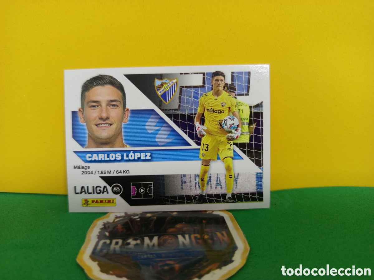 Cromos de f&uacute;tbol: ❇️ CROMO ⚽ CARLOS L&Oacute;PEZ M&Aacute;LAGA LIGA 26 27 2026 2027 EDICIONES ESTE PANINI SIN PEGAR❇️