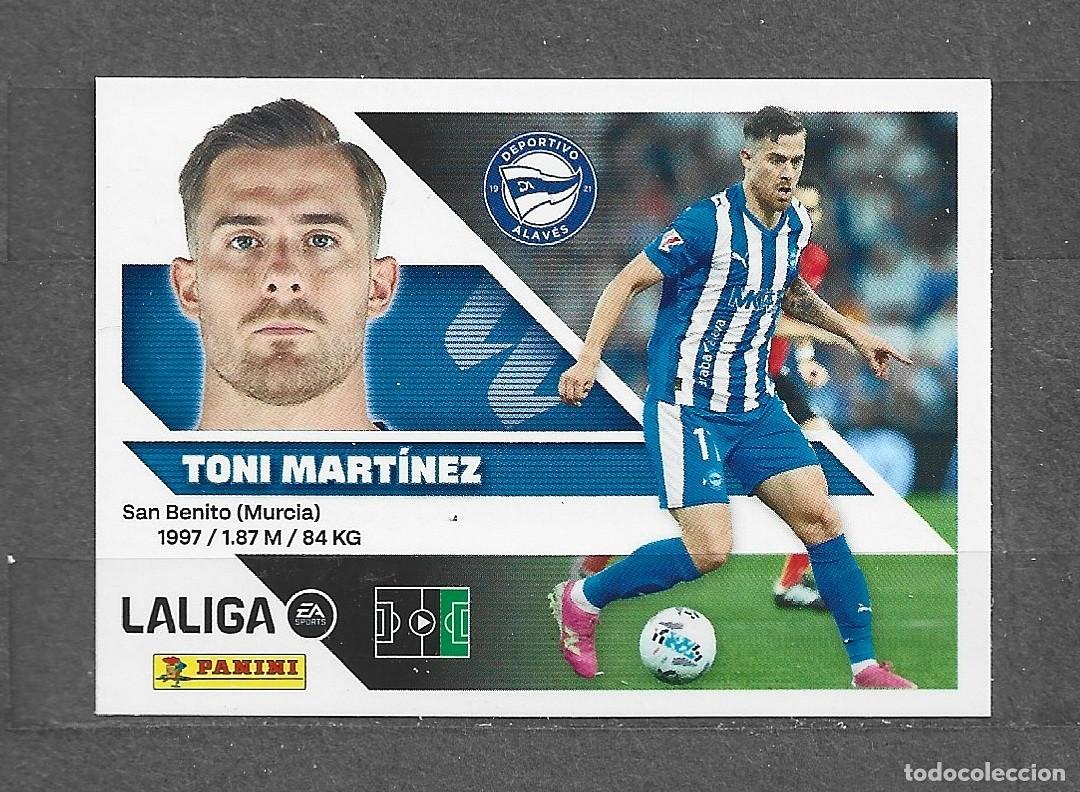 Cromos de f&uacute;tbol: Liga este 26/27 - Toni Mart&iacute;nez - N&deg; 19 - D. Alav&eacute;s