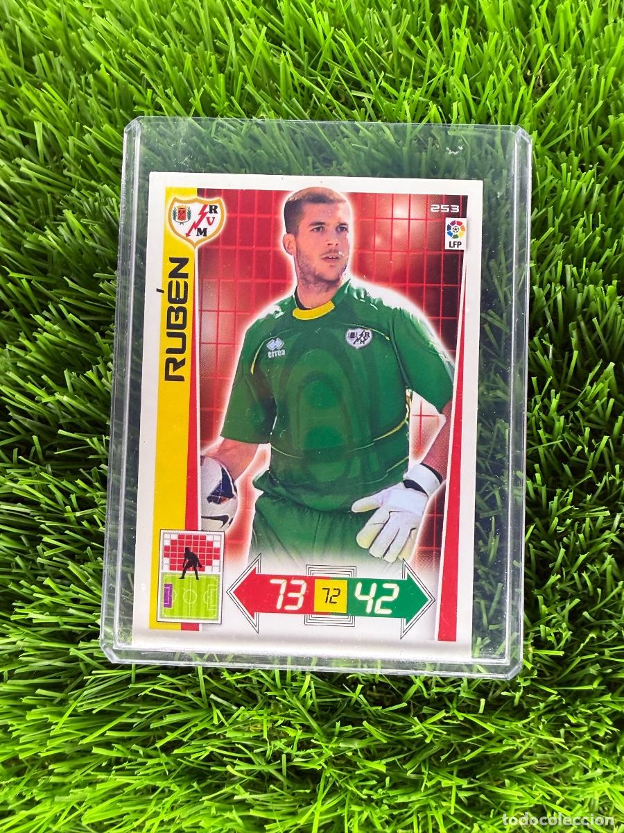Cromos de f&uacute;tbol: N&ordm; 253 Rub&eacute;n Rayo Vallecano Adrenalyn XL 12 13