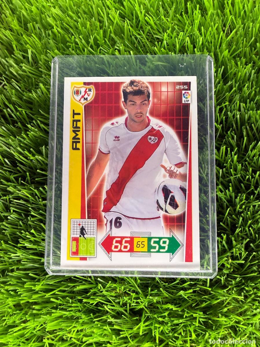 Cromos de f&uacute;tbol: N&ordm; 255 Amat Rayo Vallecano Adrenalyn XL 12 13