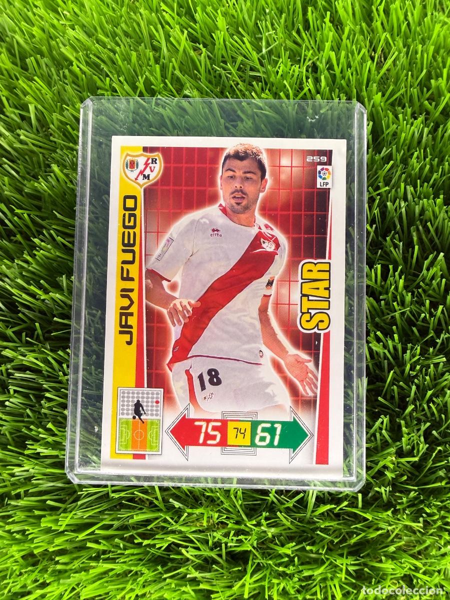Cromos de f&uacute;tbol: N&ordm; 259 Javi Fuego Rayo Vallecano Adrenalyn XL 12 13