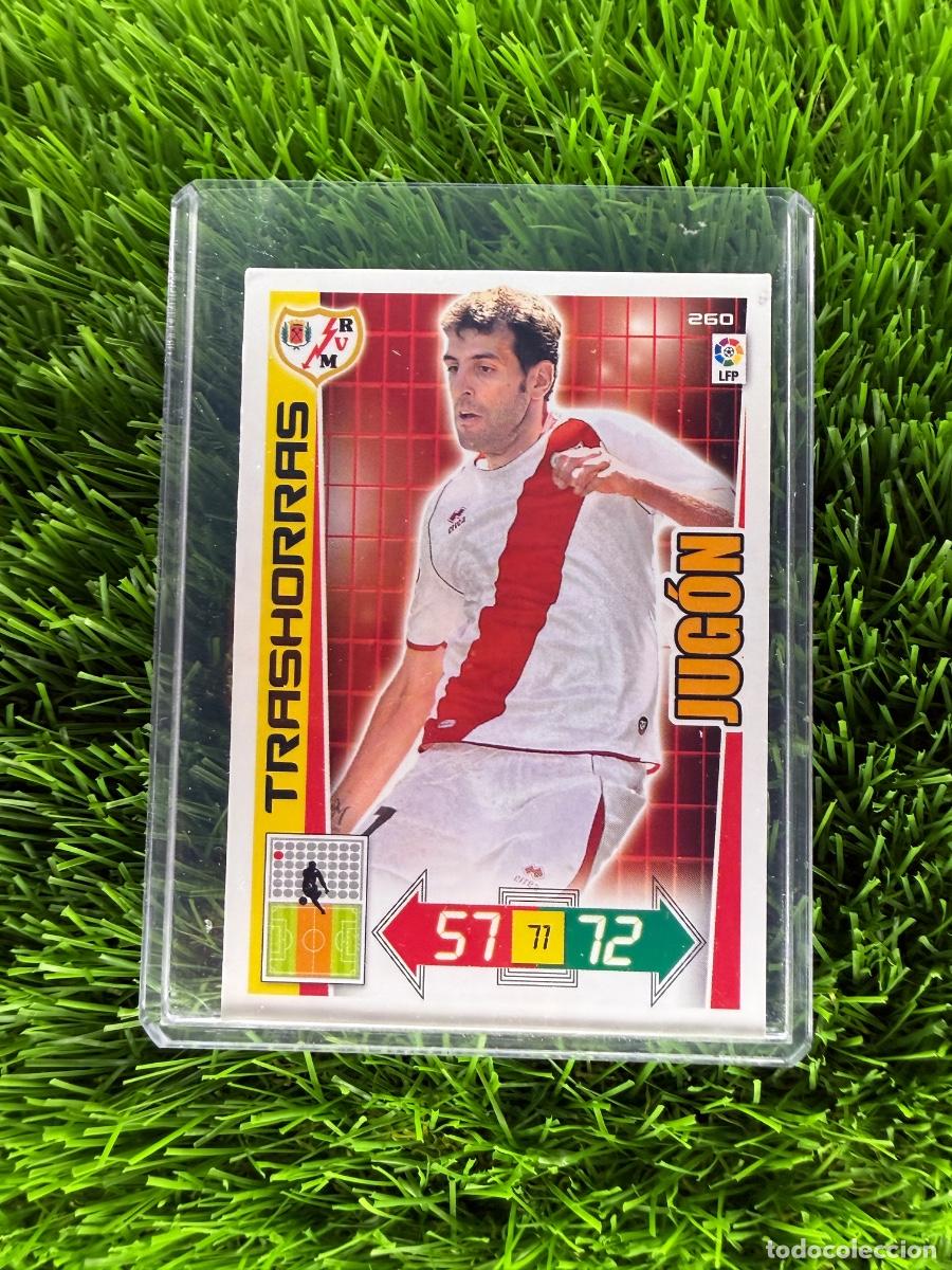 Cromos de f&uacute;tbol: N&ordm; 260 Trashorras Rayo Vallecano Adrenalyn XL 12 13