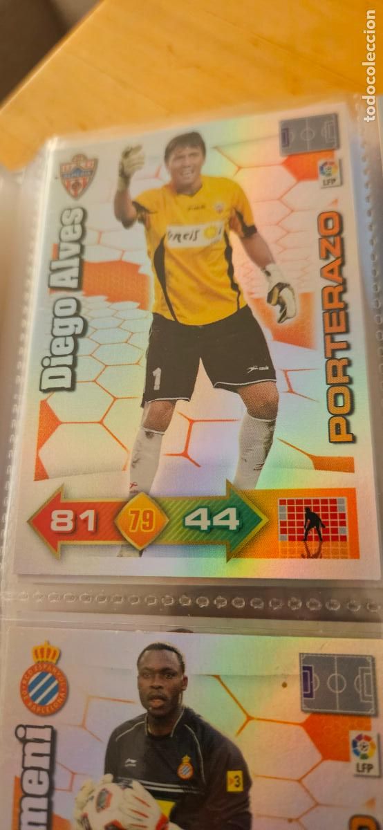 Cromos de Futebol: Diego Alves - Almer&iacute;a - Porterazos - Adrenalyn 2010 2011 - 10 11 - Trading Card