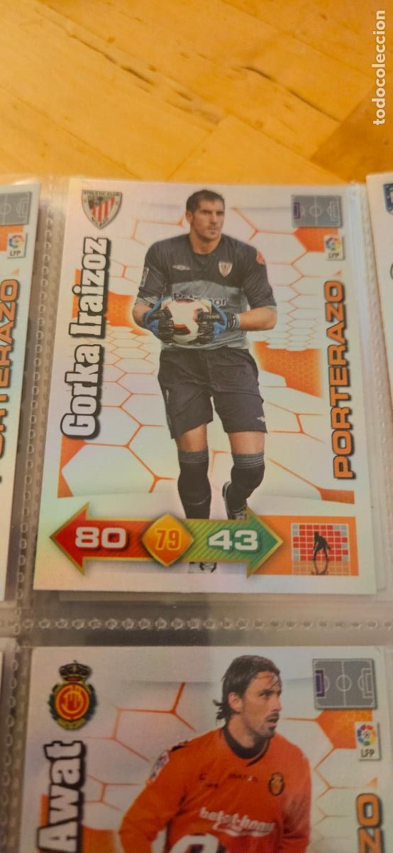 Cromos de Futebol: De Gea - Atl&eacute;tico de Madrid - Porterazos - Adrenalyn 2010 2011 - 10 11 - Trading Card