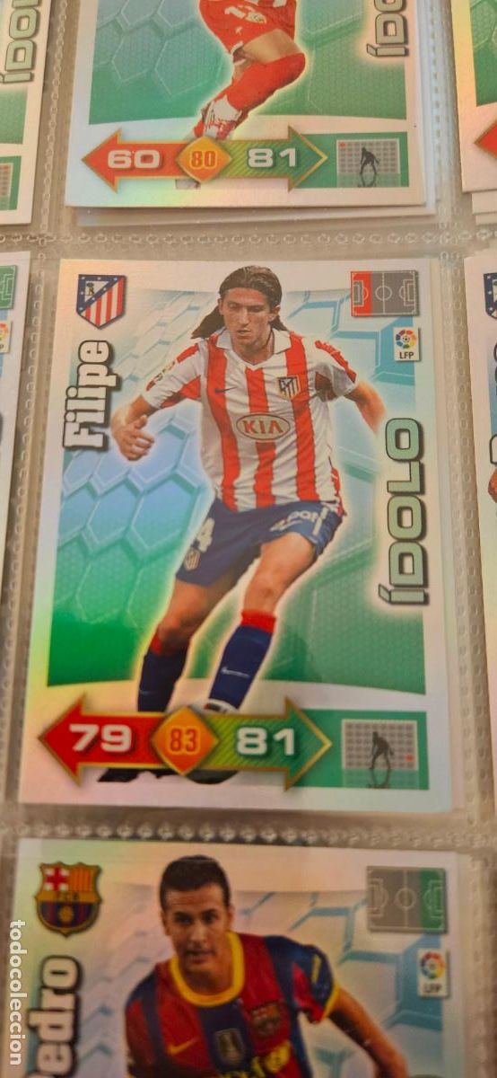 Cromos de Futebol: Filipe Luis - Atl&eacute;tico de Madrid - &Iacute;dolos - Adrenalyn 2010 2011 - 10 11 - Trading Card