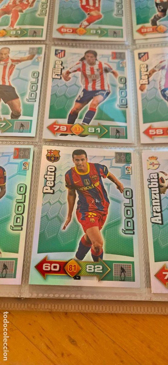 Cromos de Futebol: Pedro - Barcelona - &Iacute;dolos - Adrenalyn 2010 2011 - 10 11 - Trading Card