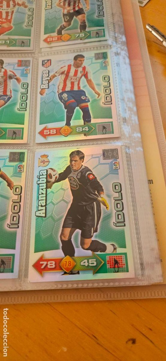 Cromos de Futebol: Aranzubia - Deportivo - &Iacute;dolos - Adrenalyn 2010 2011 - 10 11 - Trading Card