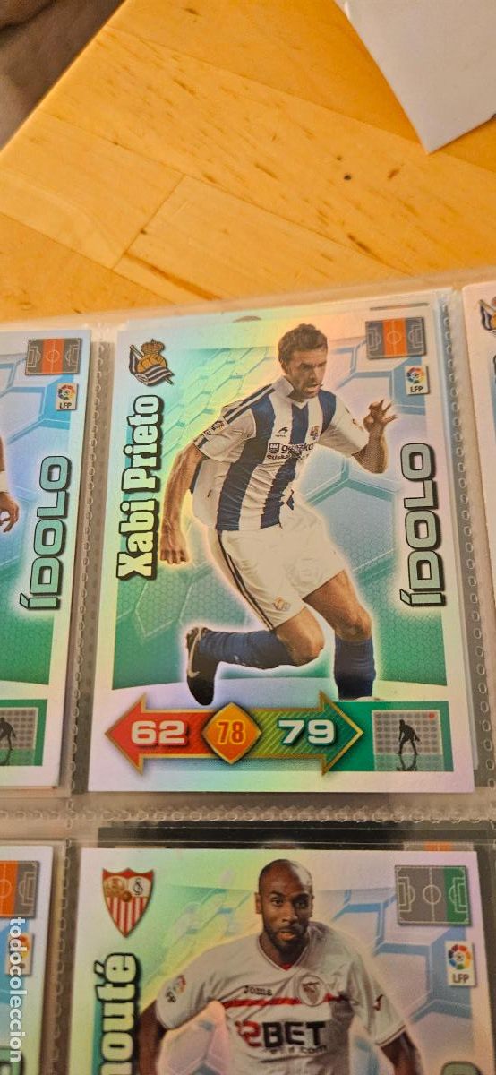 Cromos de Futebol: Xabi Prieto - Real Sociedad - &Iacute;dolos - Adrenalyn 2010 2011 - 10 11 - Trading Card