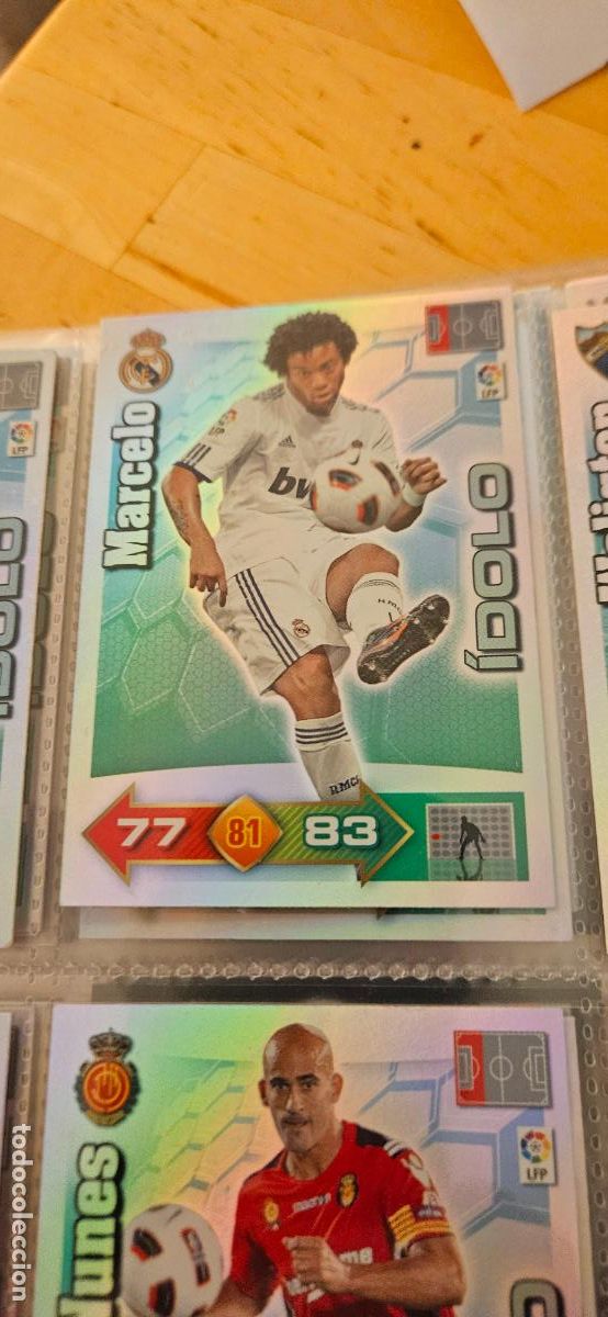 Fu&szlig;ball-Sticker: Marcelo - Real Madrid - &Iacute;dolos - Adrenalyn 2010 2011 - 10 11 - Trading Card