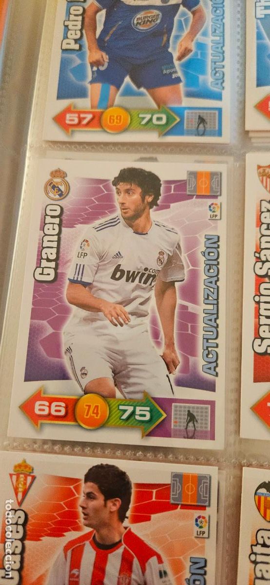 Figurine di Calcio: Granero - Real Madrid - Actualizaci&oacute;n - Adrenalyn 2010 2011 - 10 11 - Trading Card