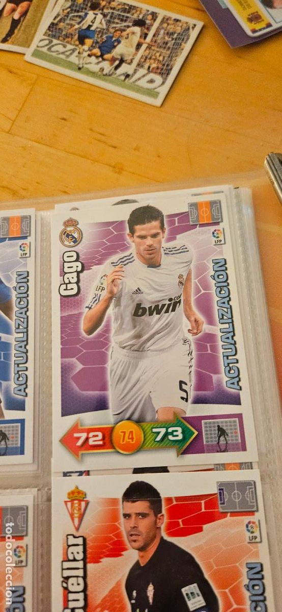 Figurine di Calcio: Gago - Real Madrid - Actualizaci&oacute;n - Adrenalyn 2010 2011 - 10 11 - Trading Card
