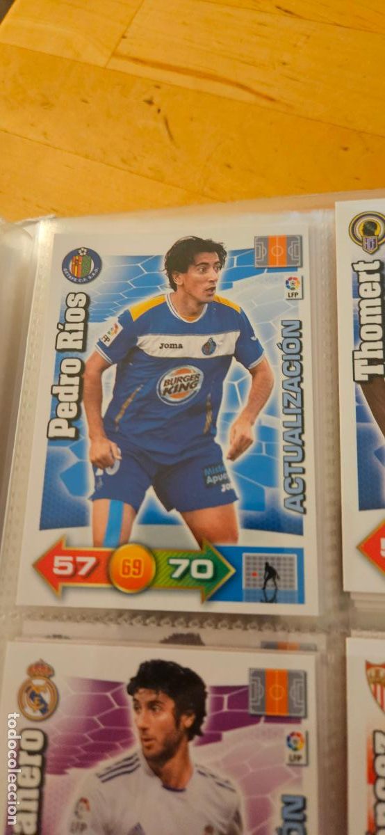 Figurine di Calcio: Pedro R&iacute;os - Getafe - Actualizaci&oacute;n - Adrenalyn 2010 2011 - 10 11 - Trading Card