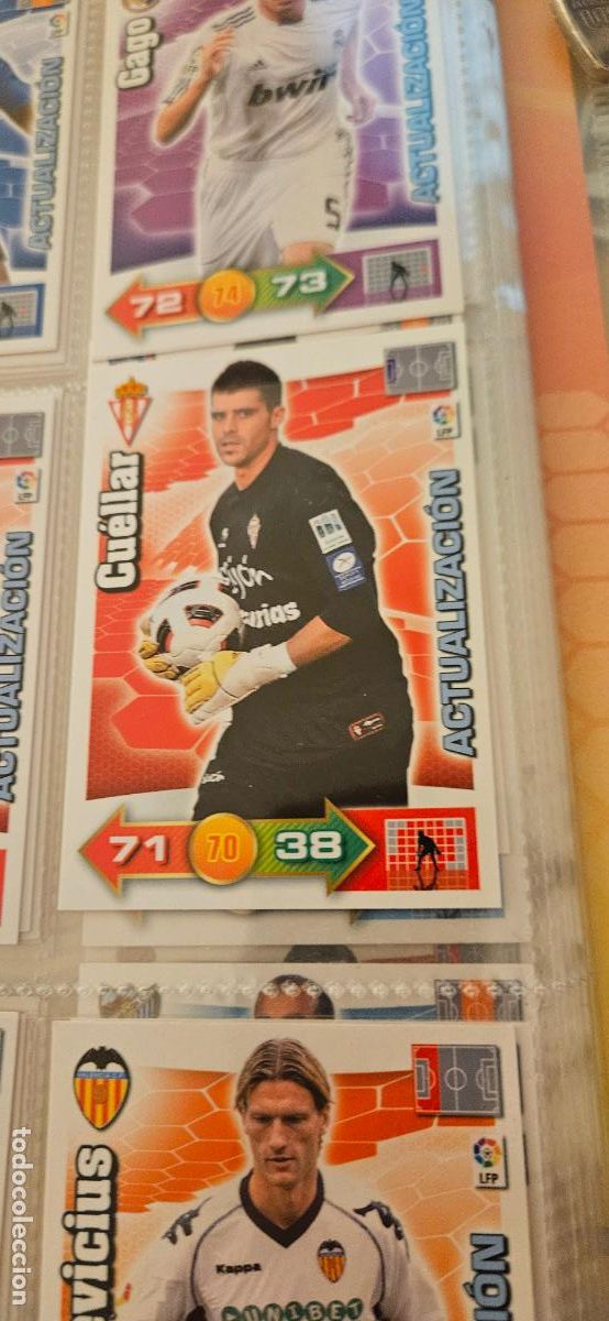 Figurine di Calcio: Cu&eacute;llar - Sevilla - Actualizaci&oacute;n - Adrenalyn 2010 2011 - 10 11 - Trading Card