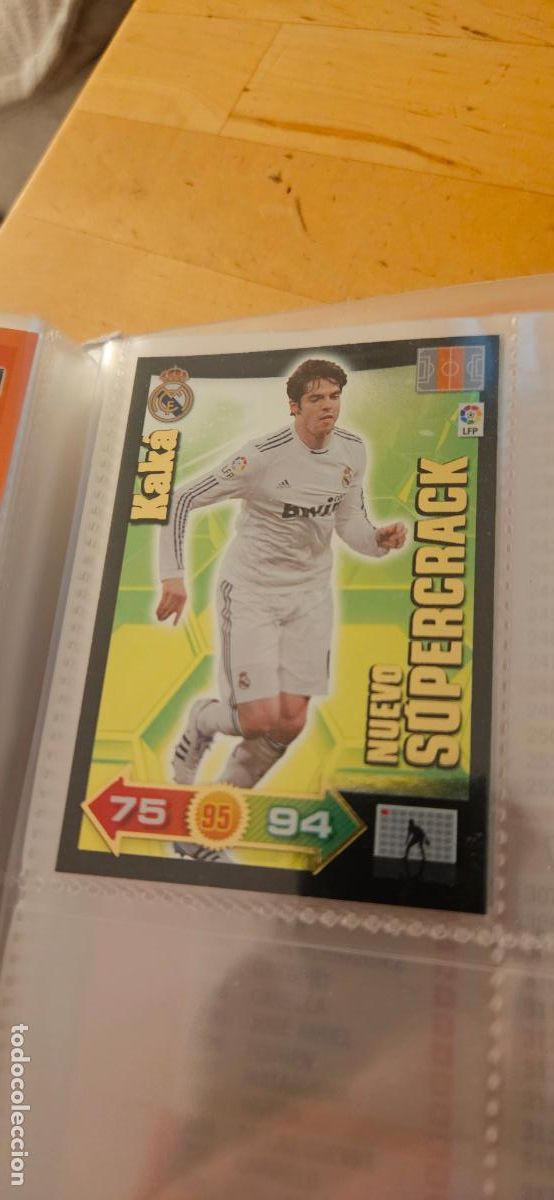 Figurine di Calcio: Kak&aacute; - Real Madrid - Nuevo S&uacute;percrack - Adrenalyn 2010 2011 - 10 11 - Trading Card