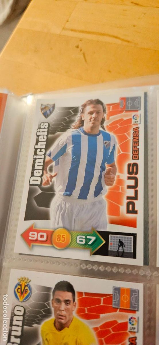 Cromos de f&uacute;tbol: Demichelis - M&aacute;laga - Plus Defensa - Adrenalyn 2010 2011 - 10 11 - Trading Card