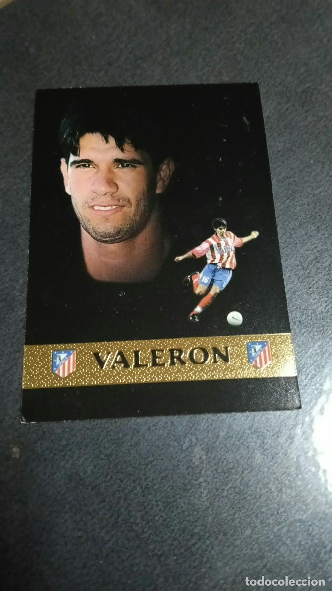 Cromos de f&uacute;tbol: 419 Valeron Atletico de Madrid Mundicromo 2000