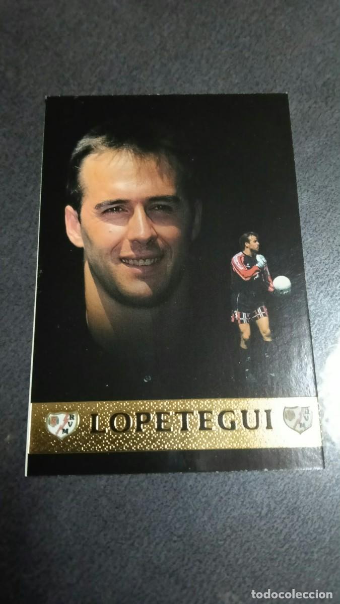 Cromos de f&uacute;tbol: 439 Lopetegui Rayo Vallecano Mundicromo 2000