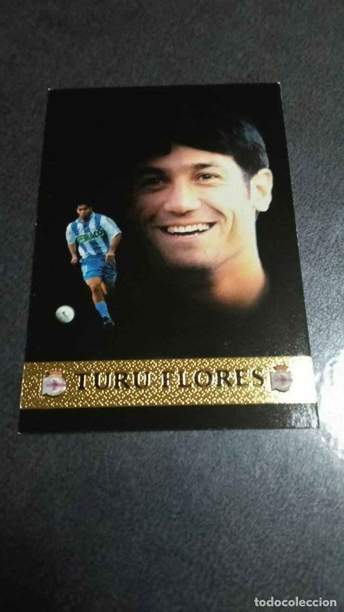 Cromos de f&uacute;tbol: 425 Turu Flores Deportivo de la Coru&ntilde;a Mundicromo 2000