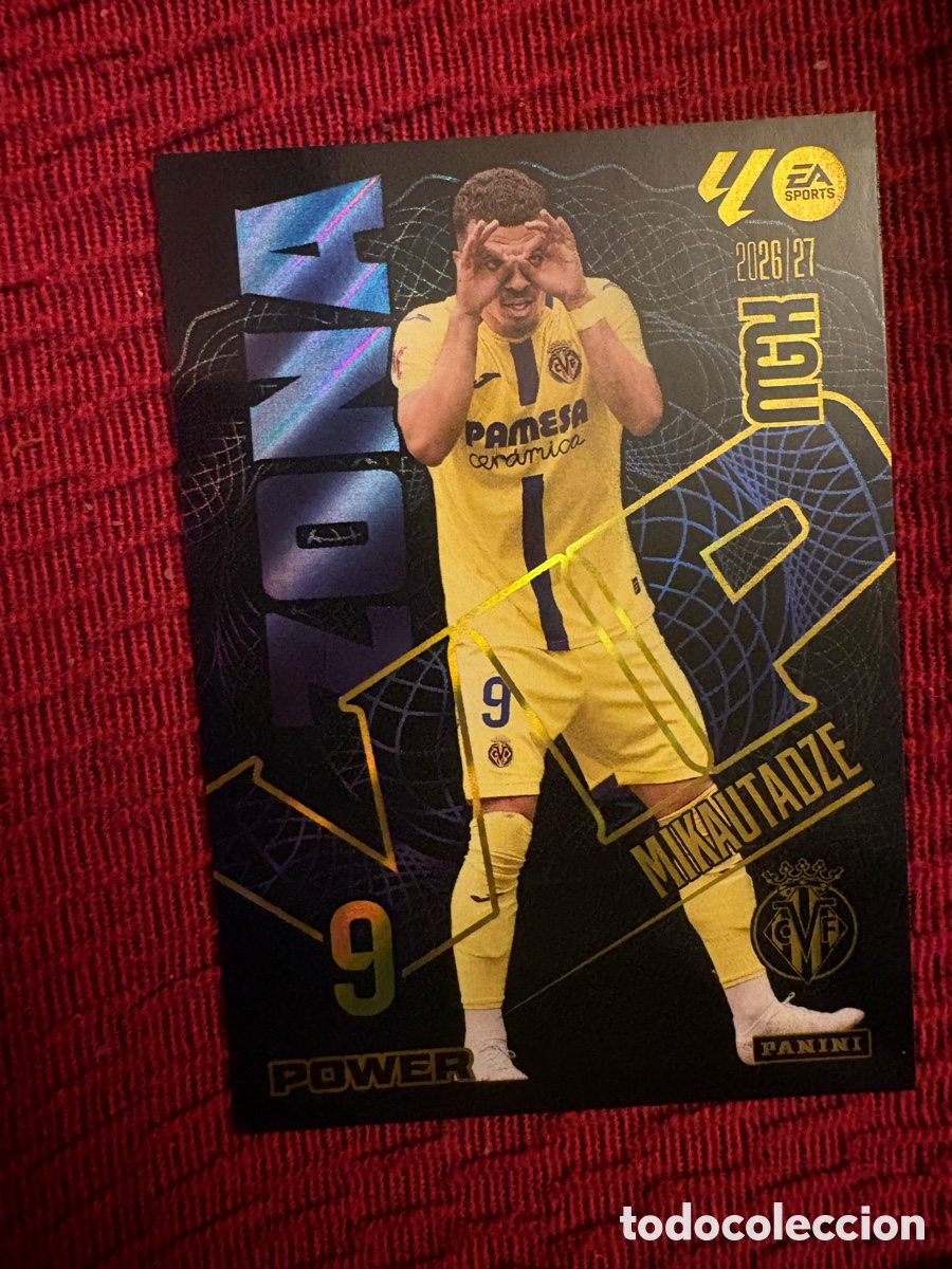 Fu&szlig;ball-Sticker: Mikautadze Villarreal Zona VIP Power Megacracks 2026/27 26/27