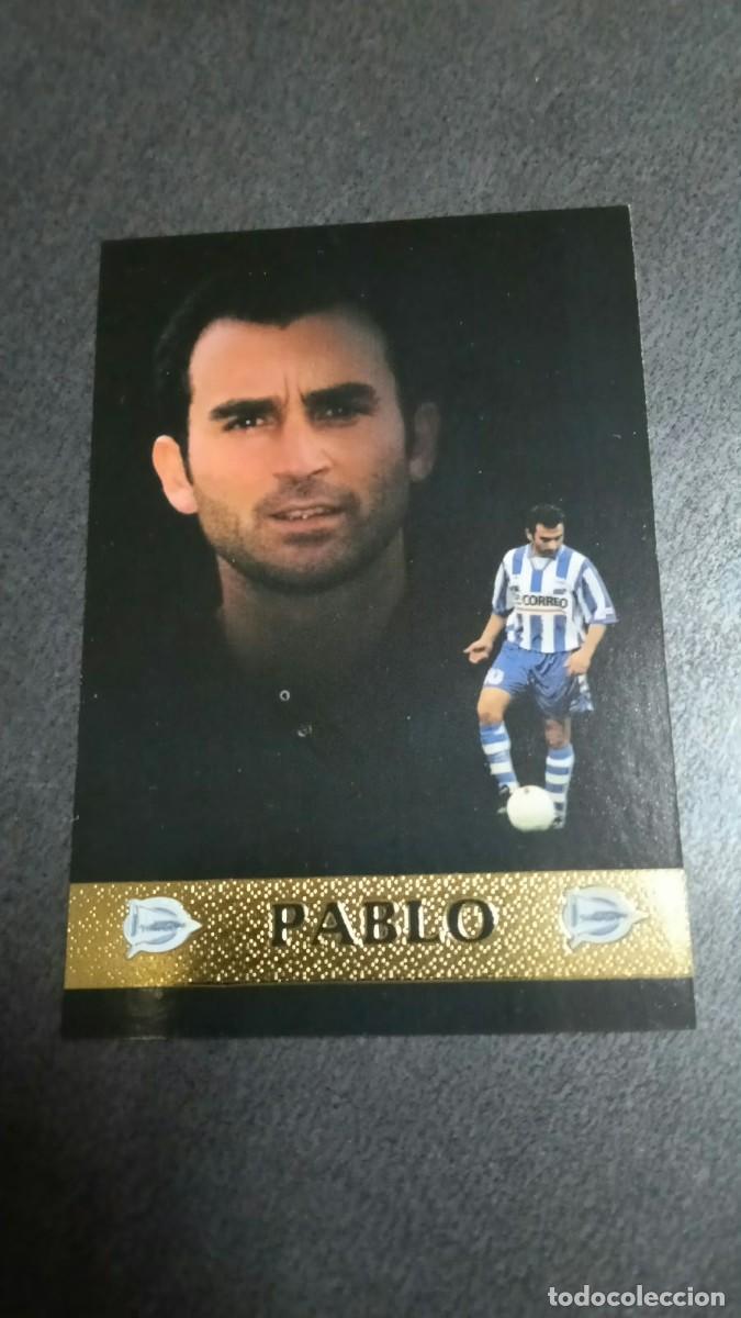 Fu&szlig;ball-Sticker: 435 Pablo Alaves Mundicromo 2000