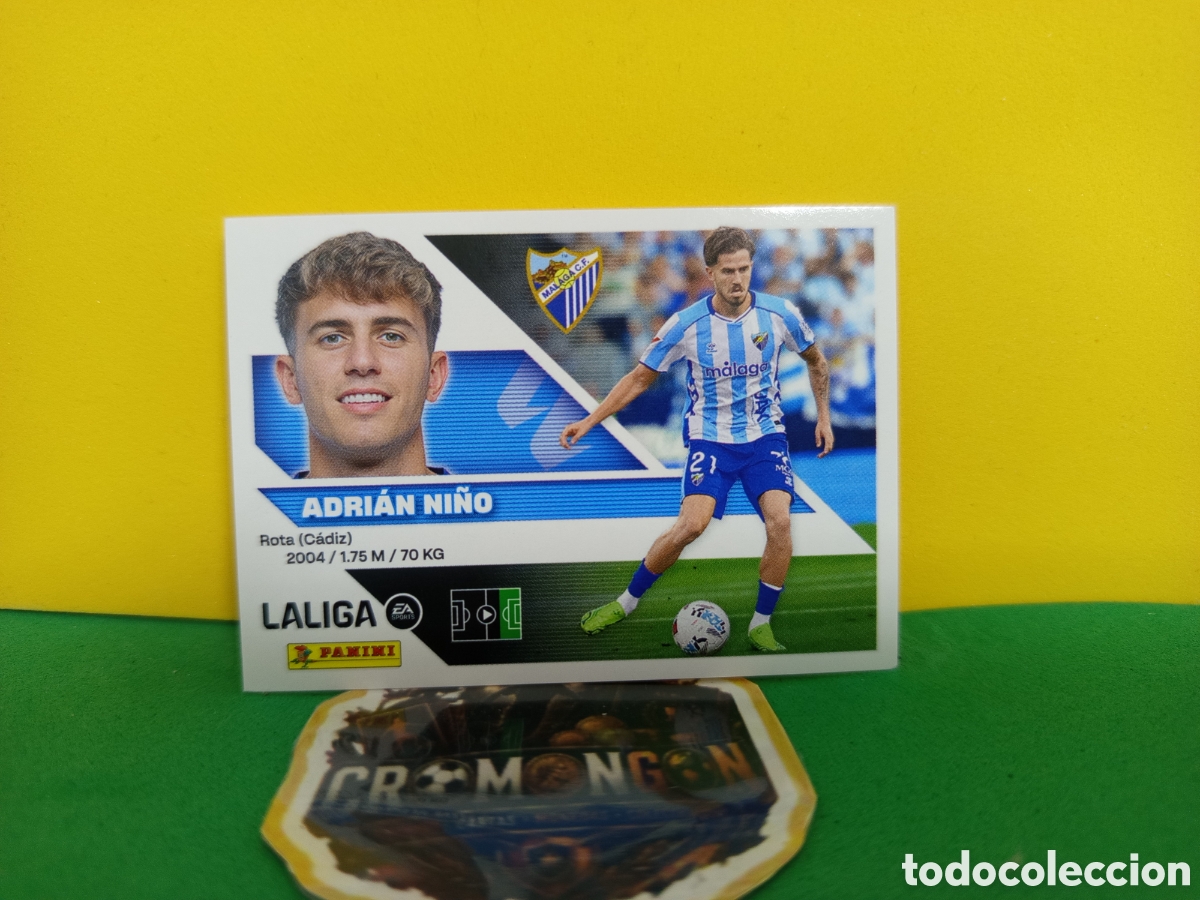 Cromos de Futebol: ❇️ CROMO ⚽ ADRI&Aacute;N NI&Ntilde;O M&Aacute;LAGA LIGA 26 27 2026 2027 EDICIONES ESTE PANINI SIN PEGAR❇️