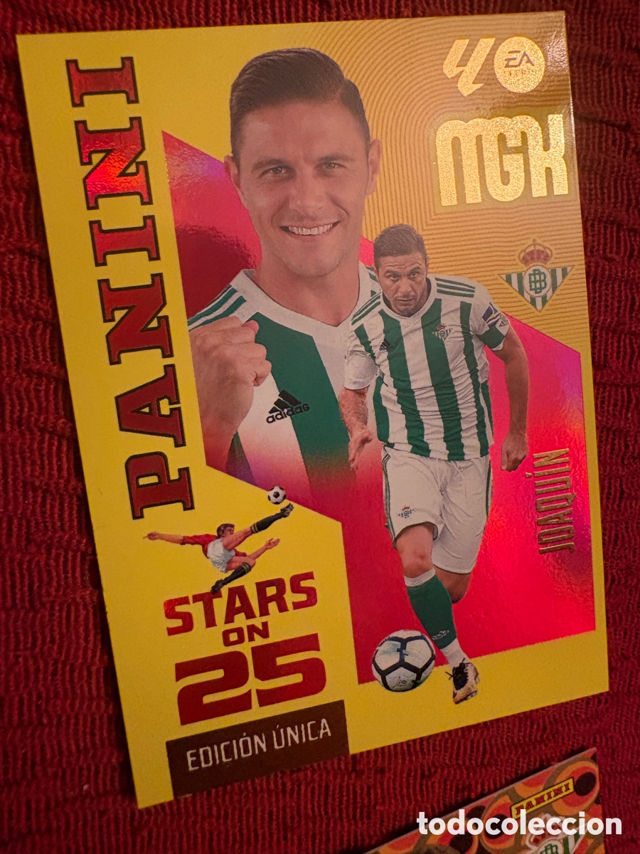 Cromos de f&uacute;tbol: N&deg;431 Stars On 25 Joaquin Megacracks 26/27