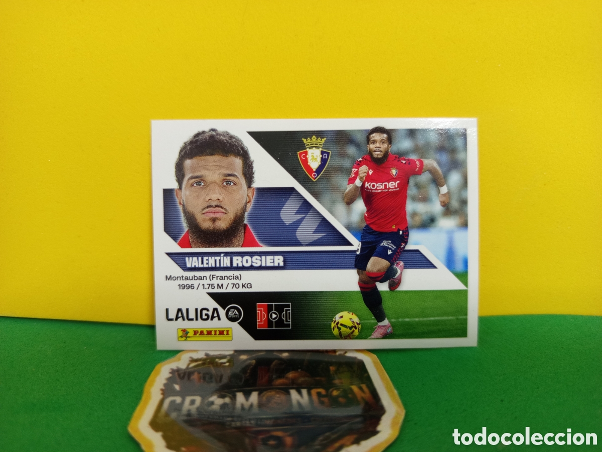 Cromos de f&uacute;tbol: ❇️ CROMO ⚽ ROSIER OSASUNA LIGA 26 27 2026 2027 EDICIONES ESTE PANINI SIN PEGAR❇️