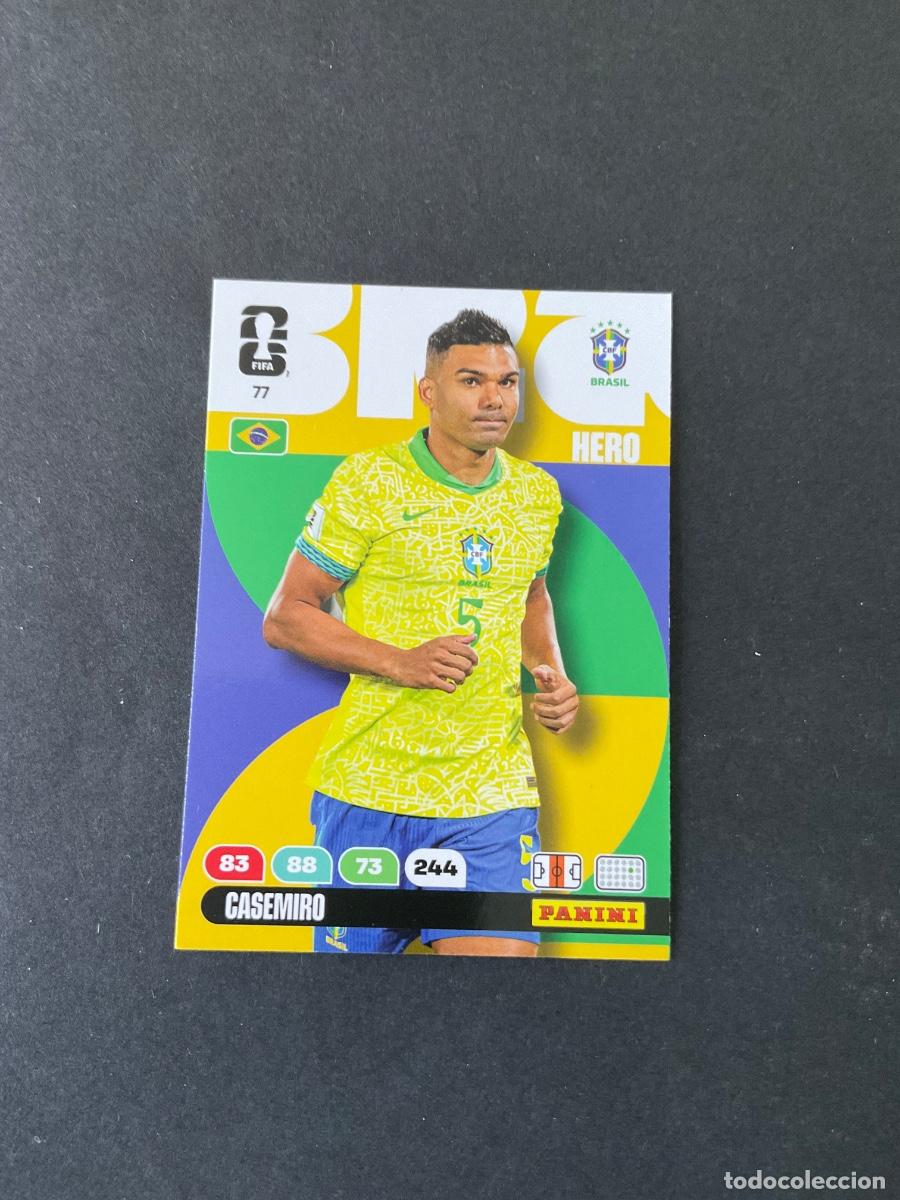 Cromos de f&uacute;tbol: 77 - Casemiro - Brasil - ADRENALYN FIFA WORLD CUP 26 PANINI ( 2026 MUNDIAL )