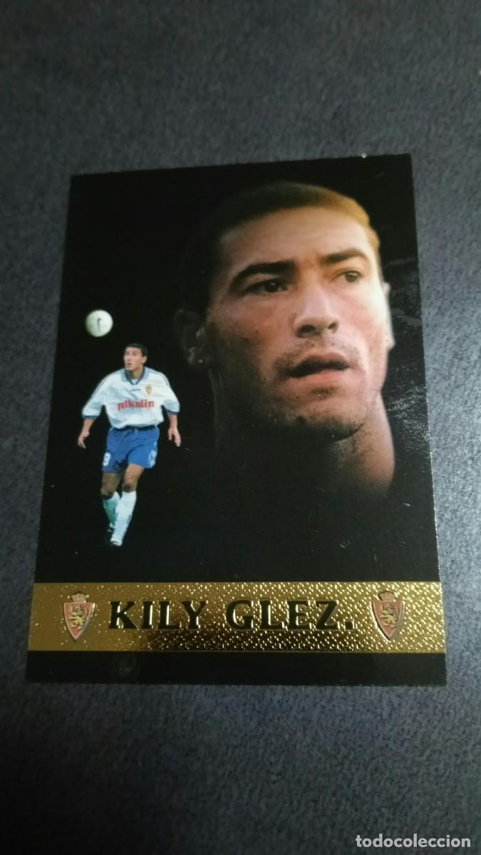 Cromos de f&uacute;tbol: 415 Kily Gonzalez Zaragoza Mundicromo 2000