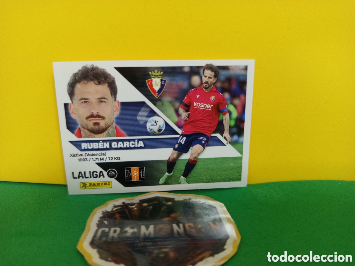 Cromos de f&uacute;tbol: ❇️ CROMO ⚽ RUB&Eacute;N GARC&Iacute;A OSASUNA LIGA 26 27 2026 2027 EDICIONES ESTE PANINI SIN PEGAR❇️