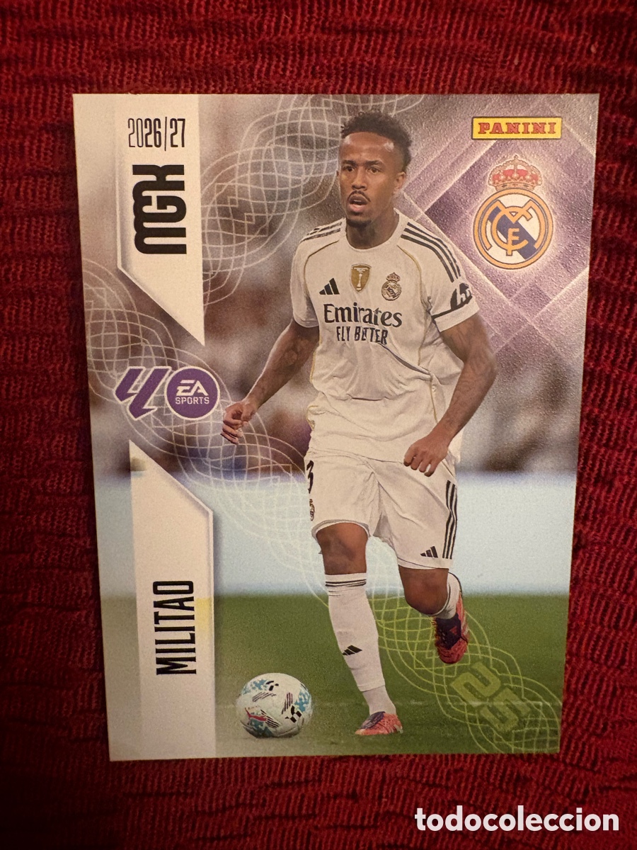 Cromos de f&uacute;tbol: 221 MegaCracks 2026 2027 Militao - Real Madrid