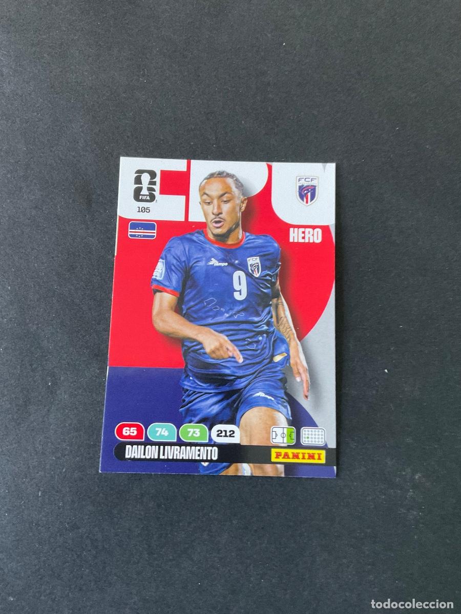 Cromos de f&uacute;tbol: 105 - Dailon Livramento - Cabo Verde - ADRENALYN FIFA WORLD CUP 26 PANINI ( 2026 MUNDIAL )