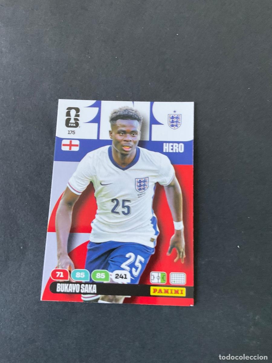 Cromos de f&uacute;tbol: 175 Bukayo Saka - Inglaterra - ADRENALYN FIFA WORLD CUP 26 PANINI ( 2026 MUNDIAL )