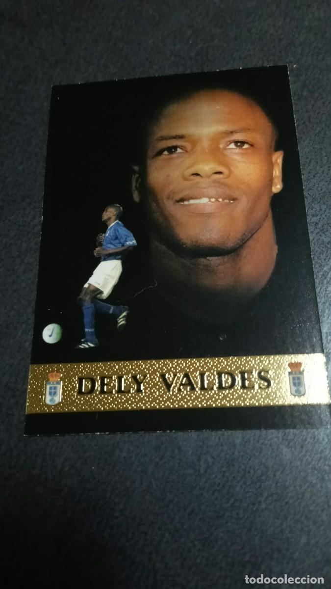 Cromos de f&uacute;tbol: 424 Dely Valdes Oviedo Mundicromo 2000