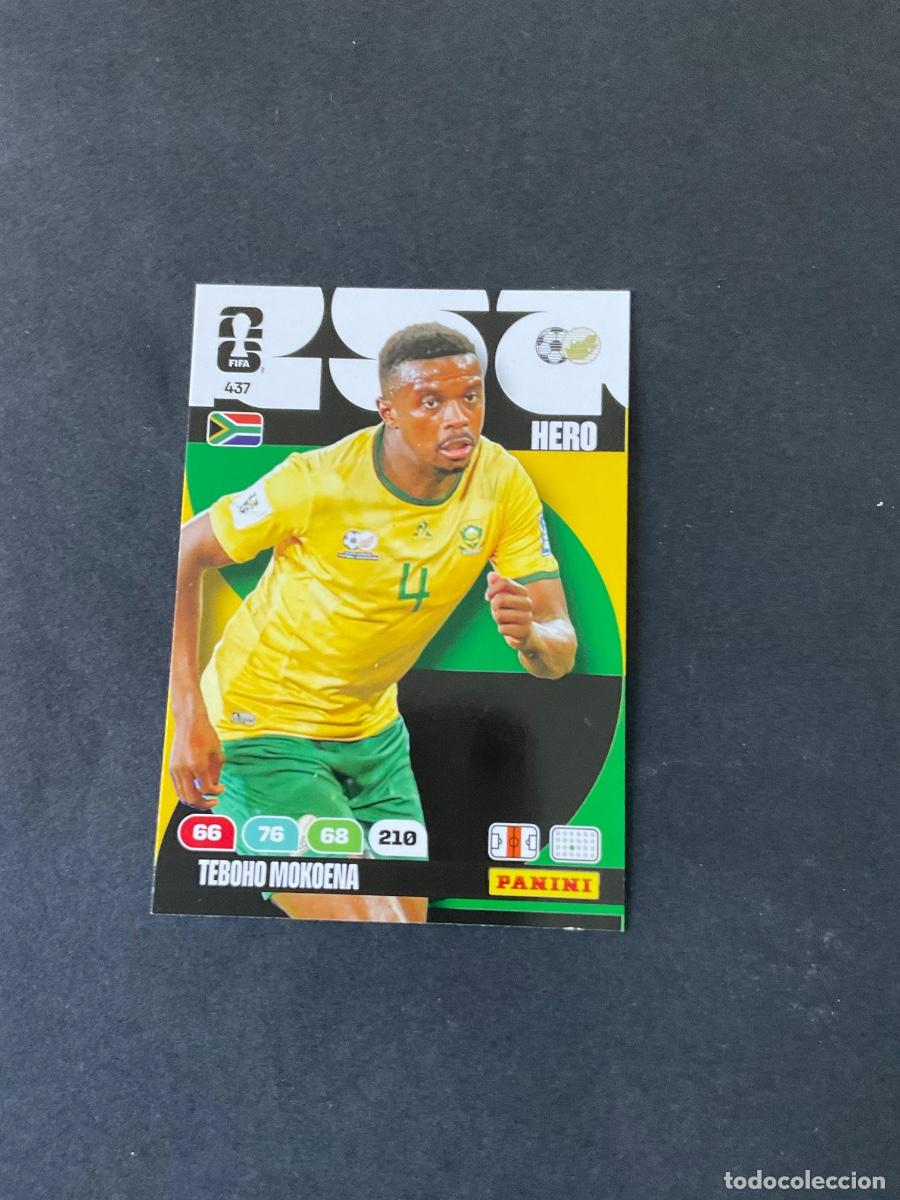 Cromos de f&uacute;tbol: 437 - Teboho Mokoena - RSA Sudafrica - ADRENALYN FIFA WORLD CUP 26 PANINI ( 2026 MUNDIAL )