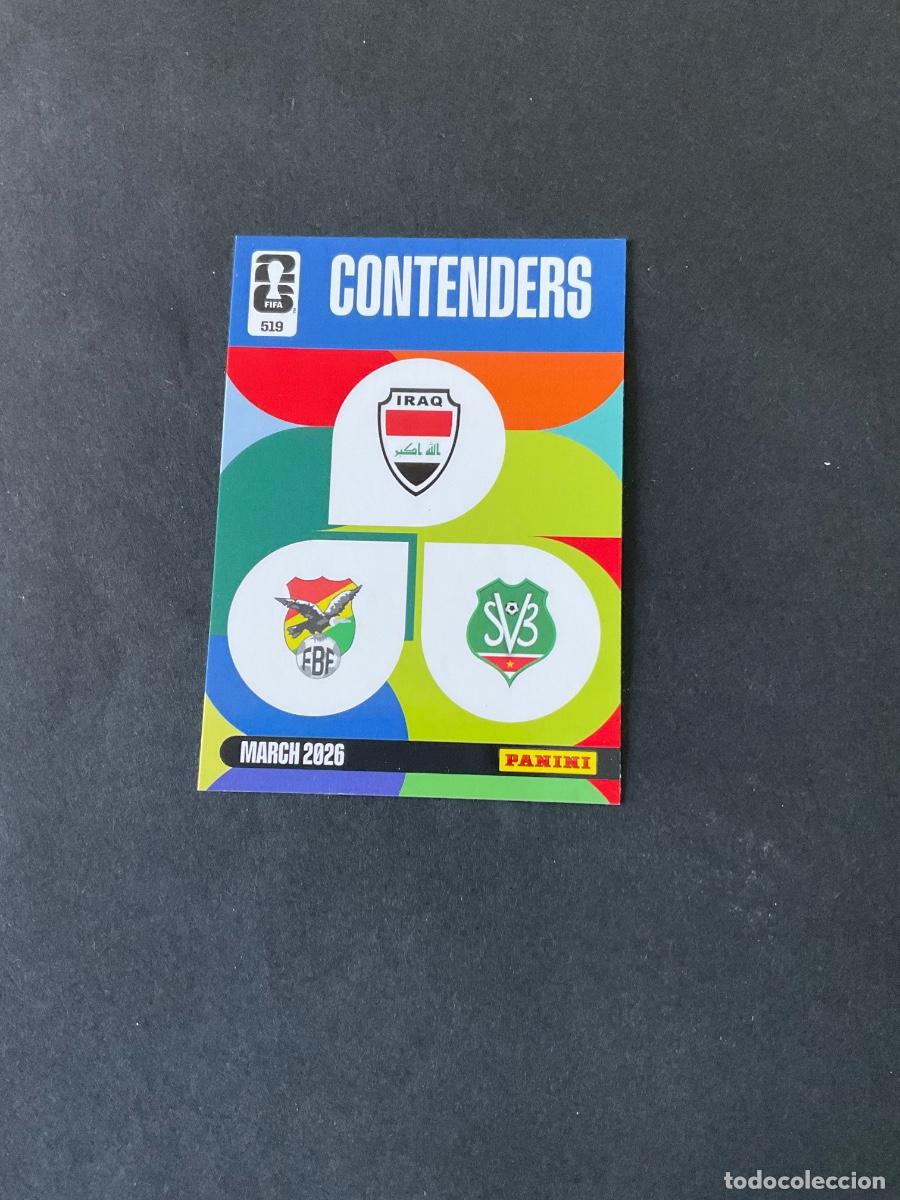 Cromos de f&uacute;tbol: 519 - Contenders - ADRENALYN FIFA WORLD CUP 26 PANINI ( 2026 MUNDIAL )