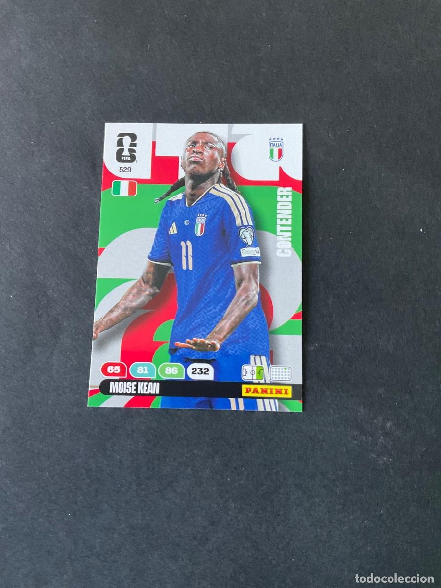Cromos de f&uacute;tbol: 529 - Moise Kean - Italia - ADRENALYN FIFA WORLD CUP 26 PANINI ( 2026 MUNDIAL )