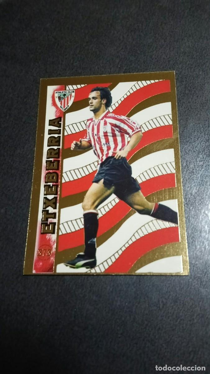 Cromos de f&uacute;tbol: 373 Etxeberria Athletic de Bilbao Mundicromo 1998 1999