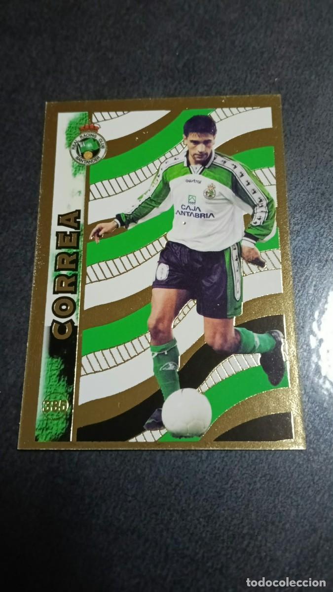 Cromos de f&uacute;tbol: 385 Correa Racing de Santander Mundicromo 1998 1999