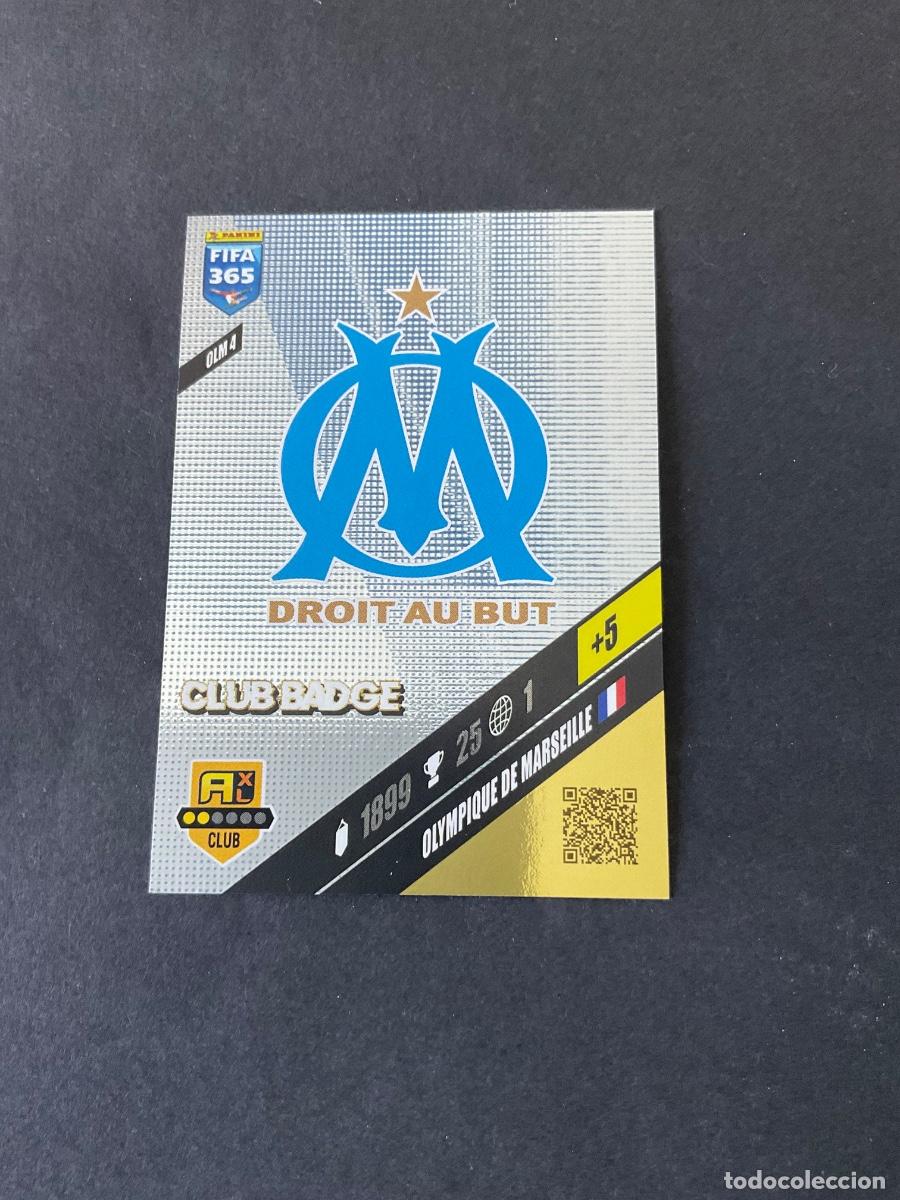 Cromos de f&uacute;tbol: OLM4 - ESCUDO - OLYMPIQUE DE MARSEILLE - ADRENALYN XL FIFA 24 ( 2024 )