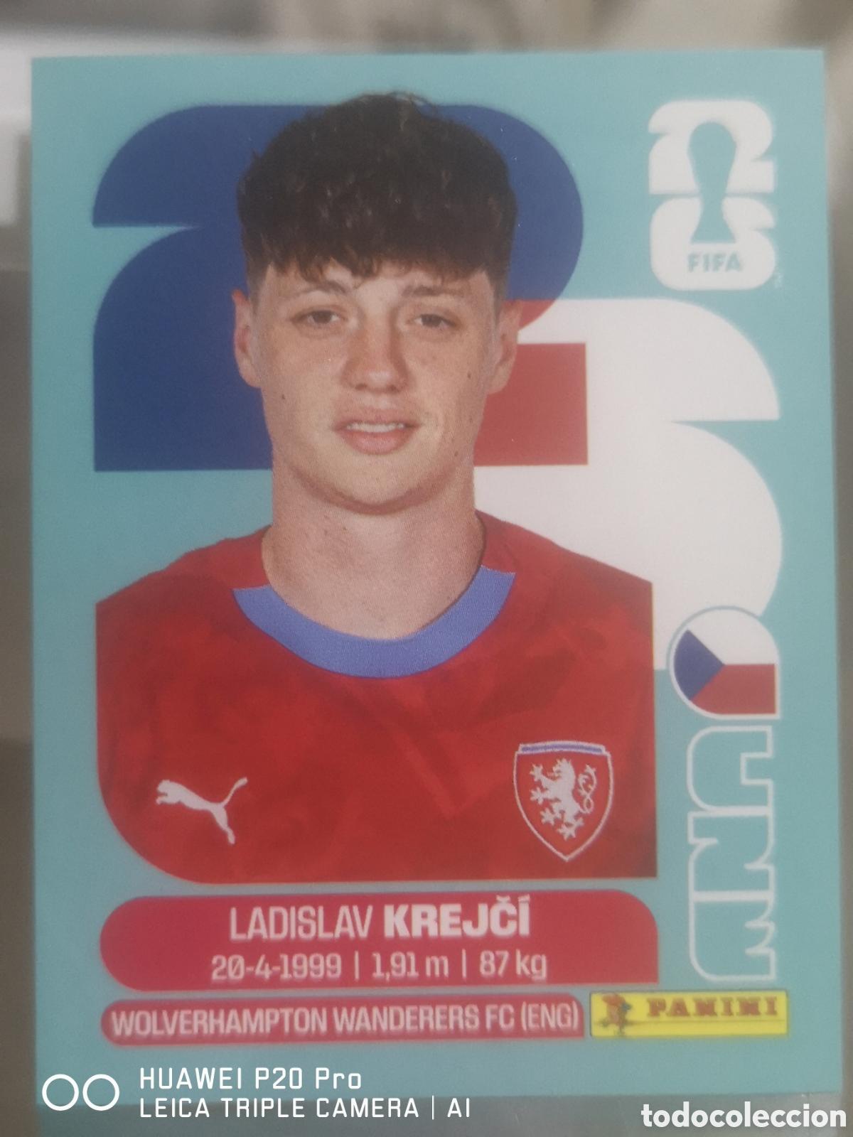 Cromos de f&uacute;tbol: FIFA WORLD CUP MUNDIAL 2026 KREJCI - CZE 4