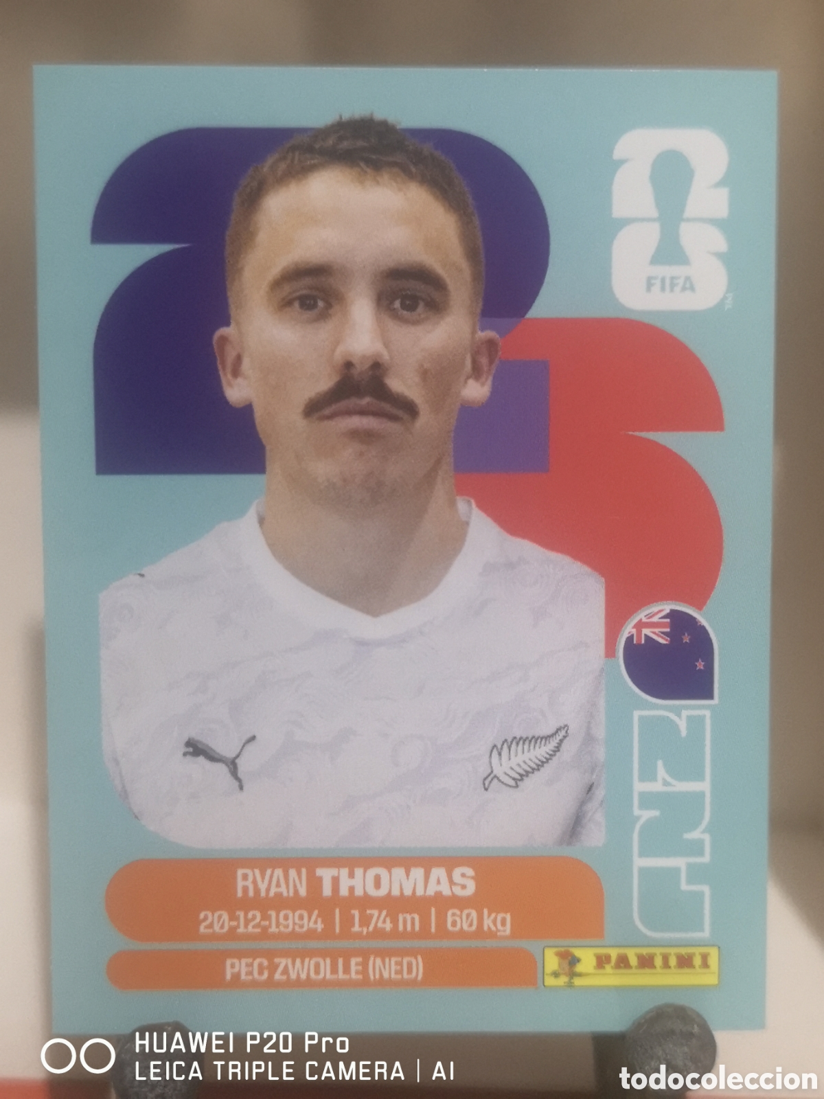 Football Stickers: FIFA WORLD CUP MUNDIAL 2026 RYAN THOMAS - NZL 12