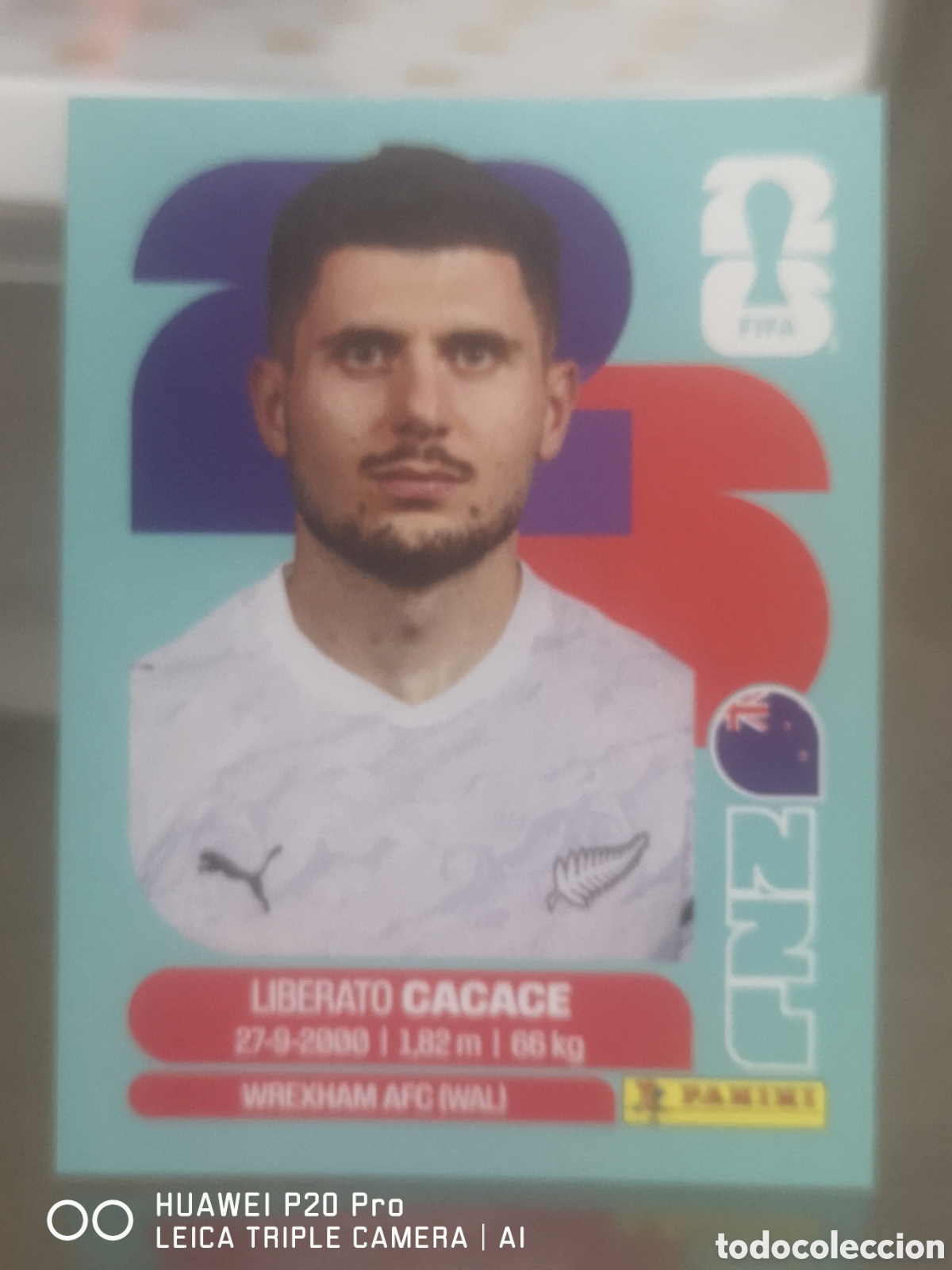 Football Stickers: FIFA WORLD CUP MUNDIAL 2026 CACACE - NZL 5