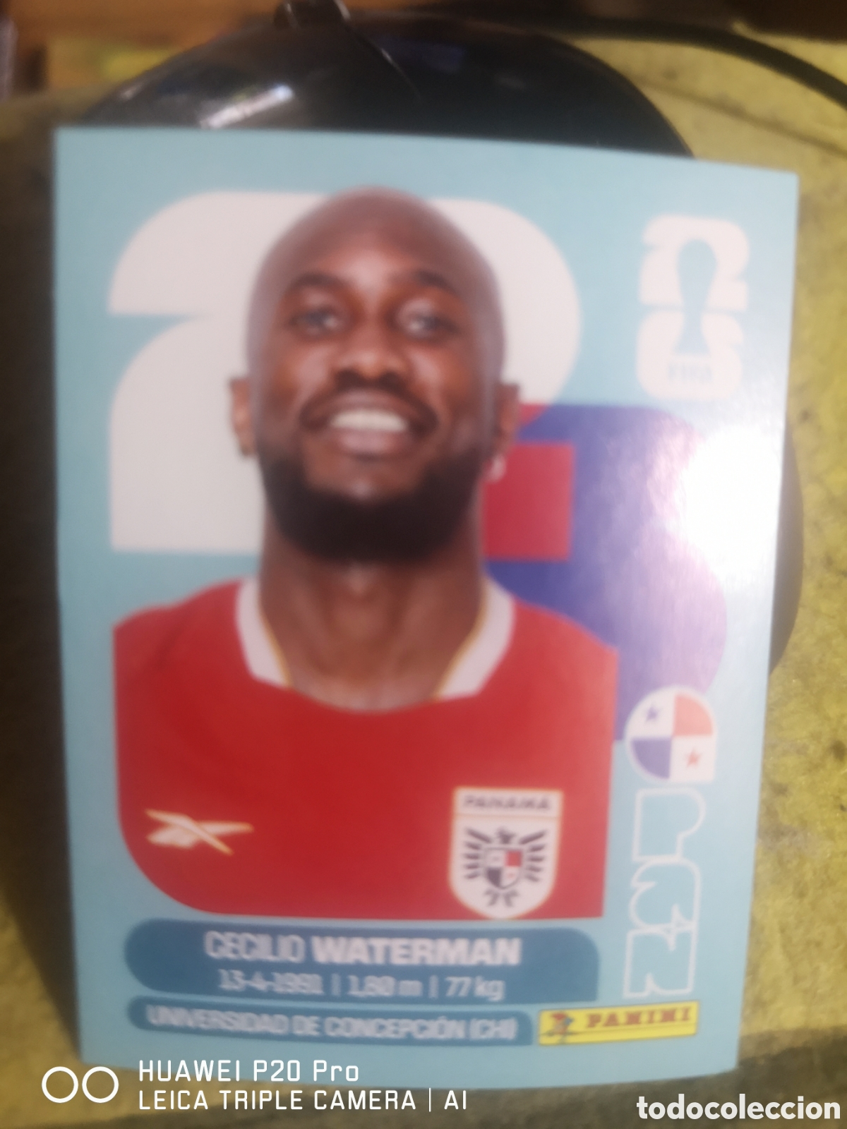 Cromos de f&uacute;tbol: FIFA WORLD CUP MUNDIAL 2026 CECILIO WATERMAN - PAN 18