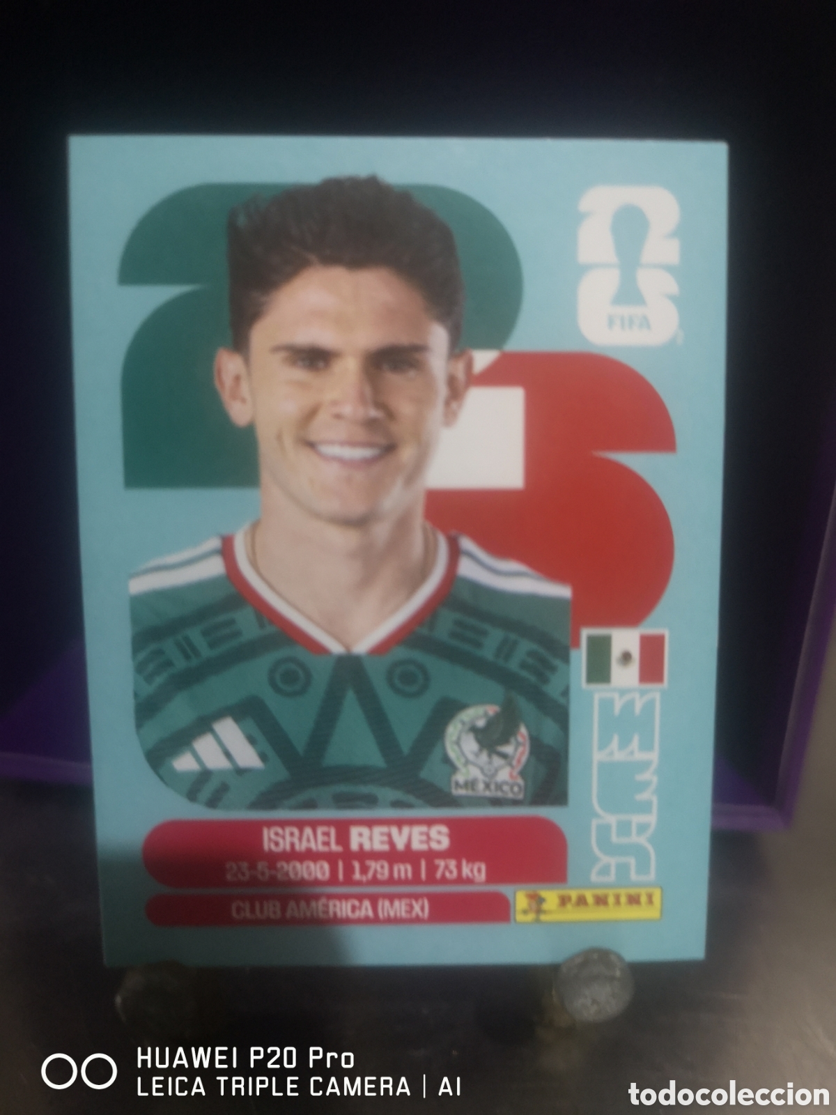 Cromos de f&uacute;tbol: FIFA WORLD CUP MUNDIAL 2026 ISRAEL REYES - MEX 7